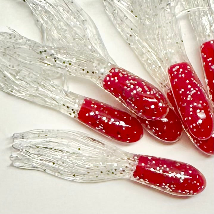Red Core/Clear Sparkle