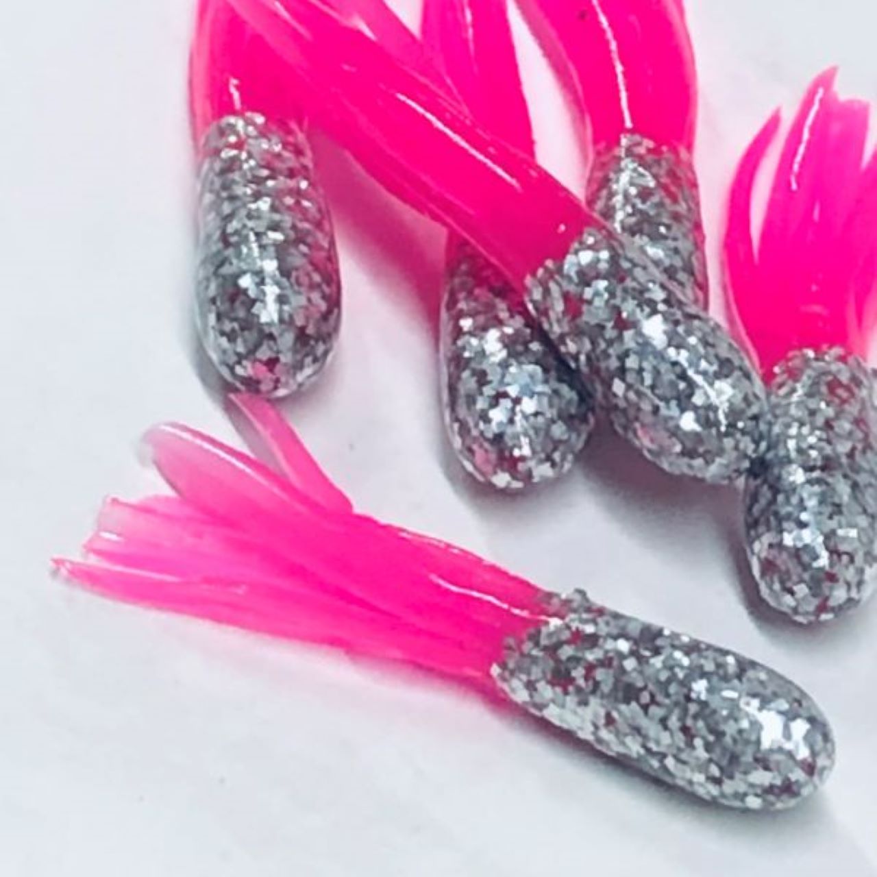 Silver Glitter/Firetail