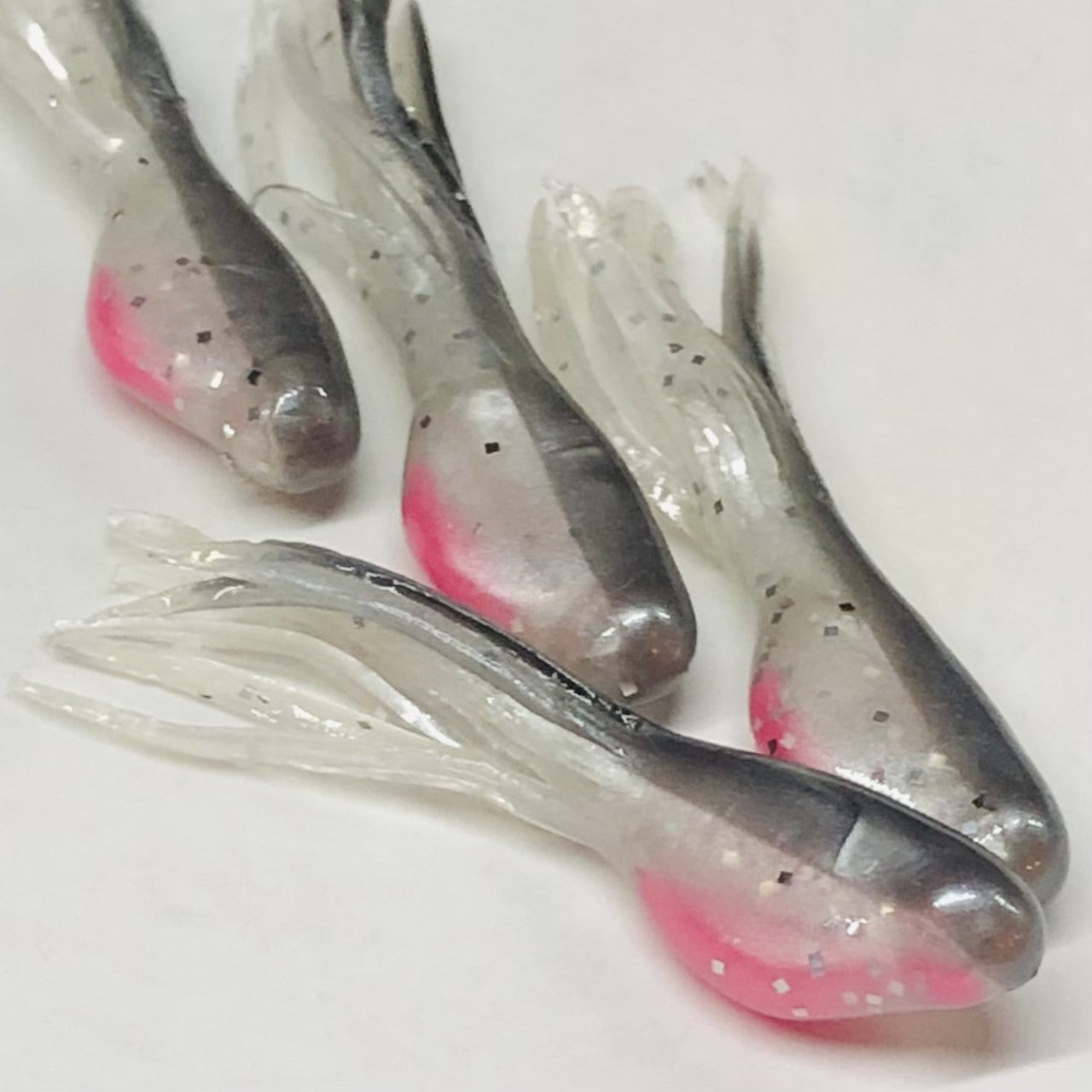 bleeding bait fish lures Minnow Crappie Tube Bleeding Shad / 20 Pack