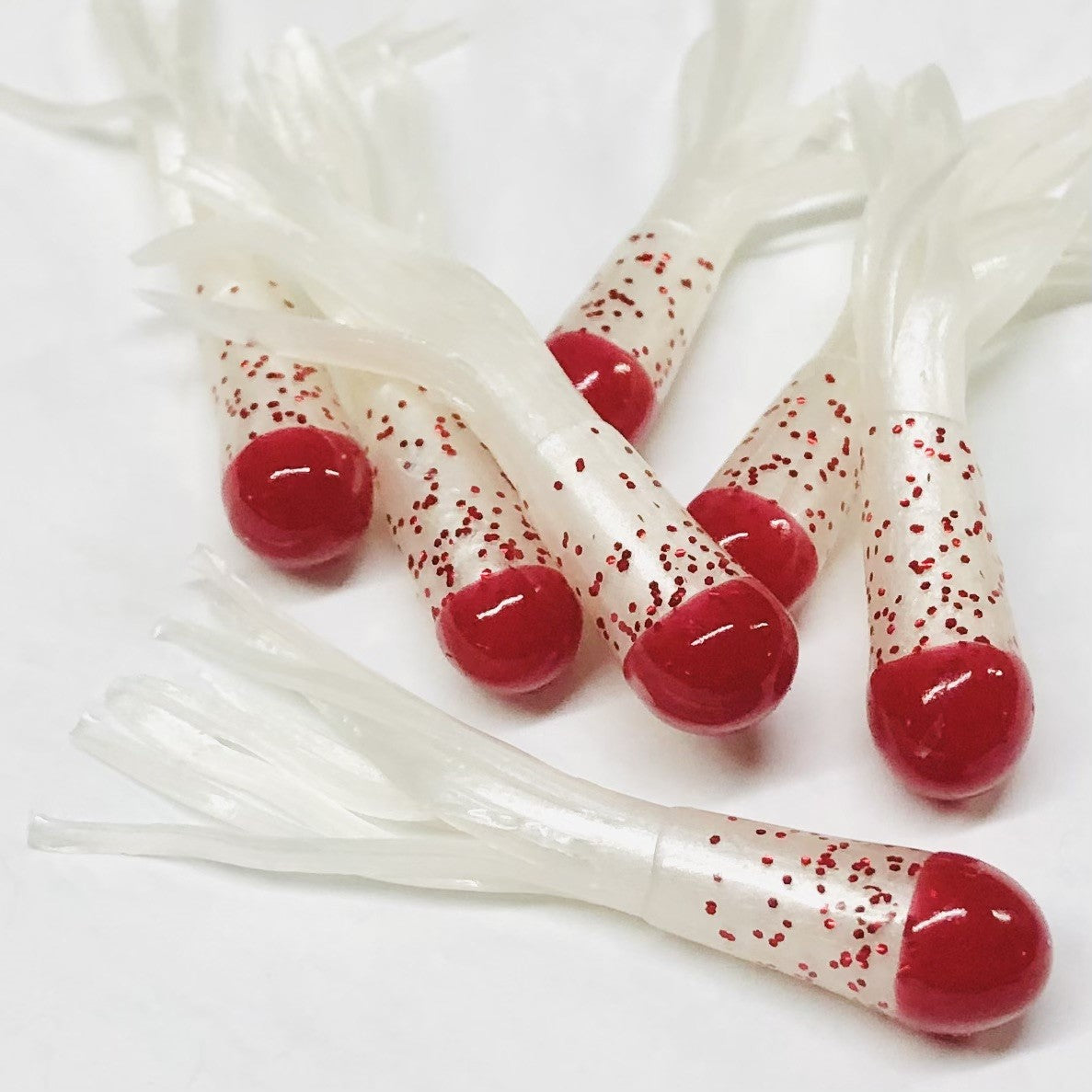 1.5" Tri-Color Crappie Tube 10pk