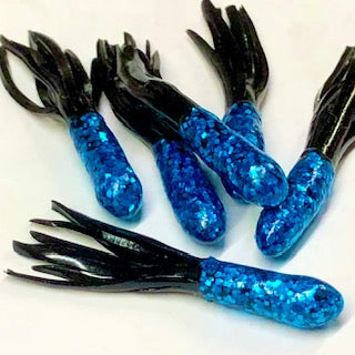 1.5" Glitter-Head™ Crappie Tube 10pk