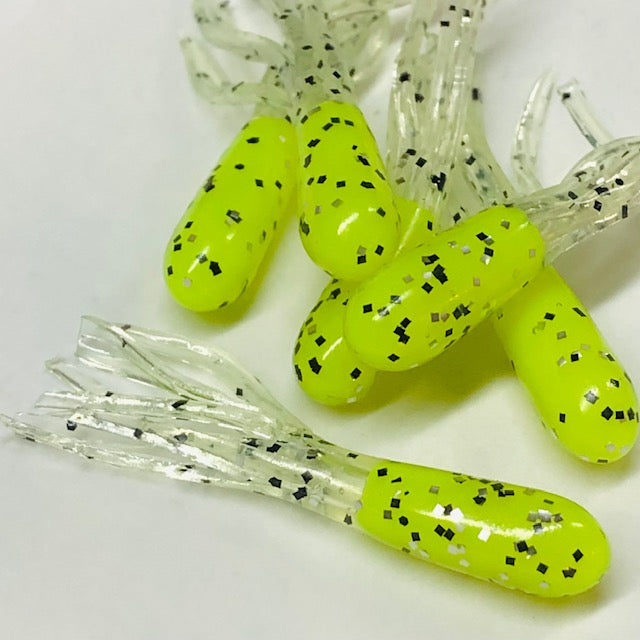 1.5 Core-Dipped™ Crappie Tube 10pk – The Crappie Tube Store™