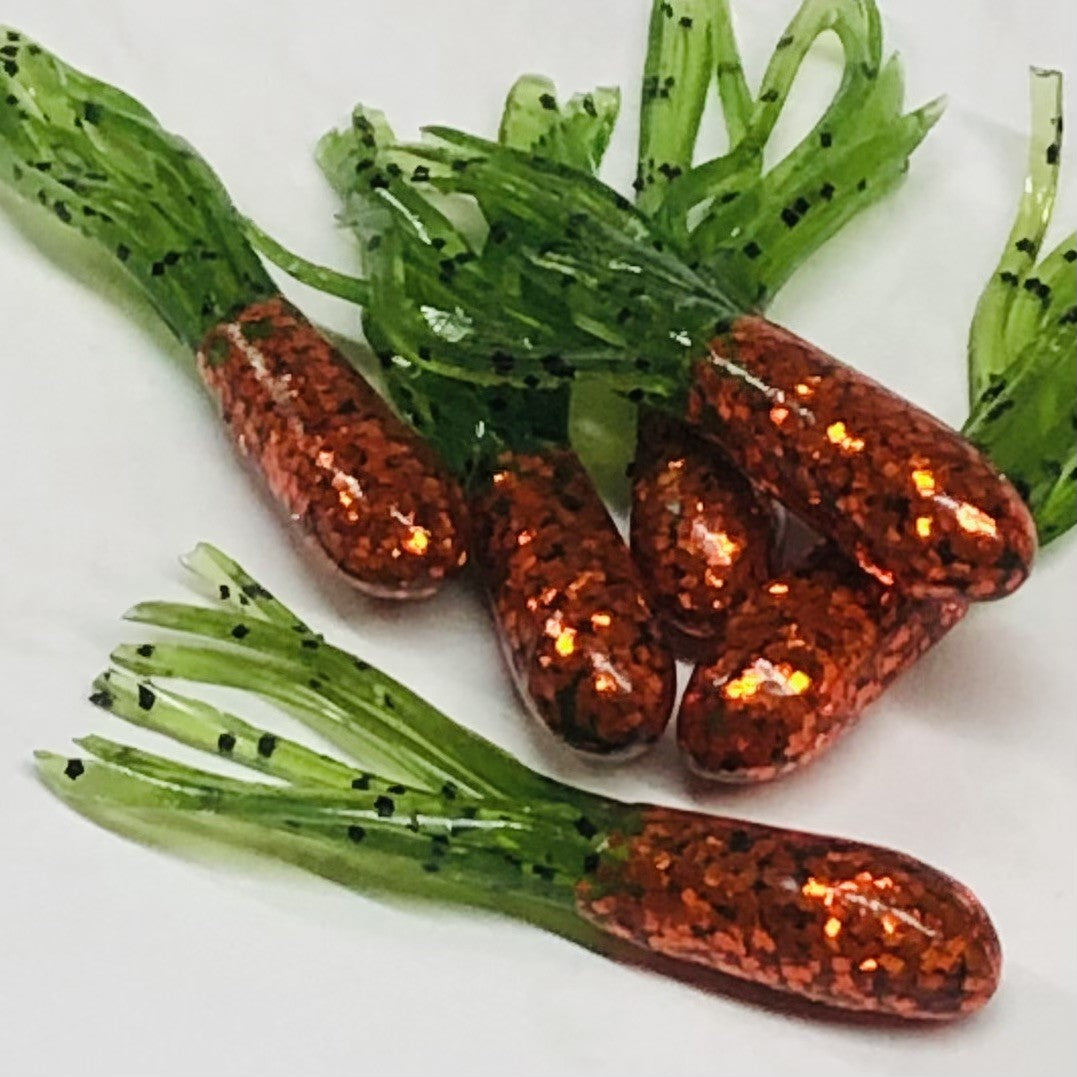 1.5" Glitter-Head™ Crappie Tube 10pk