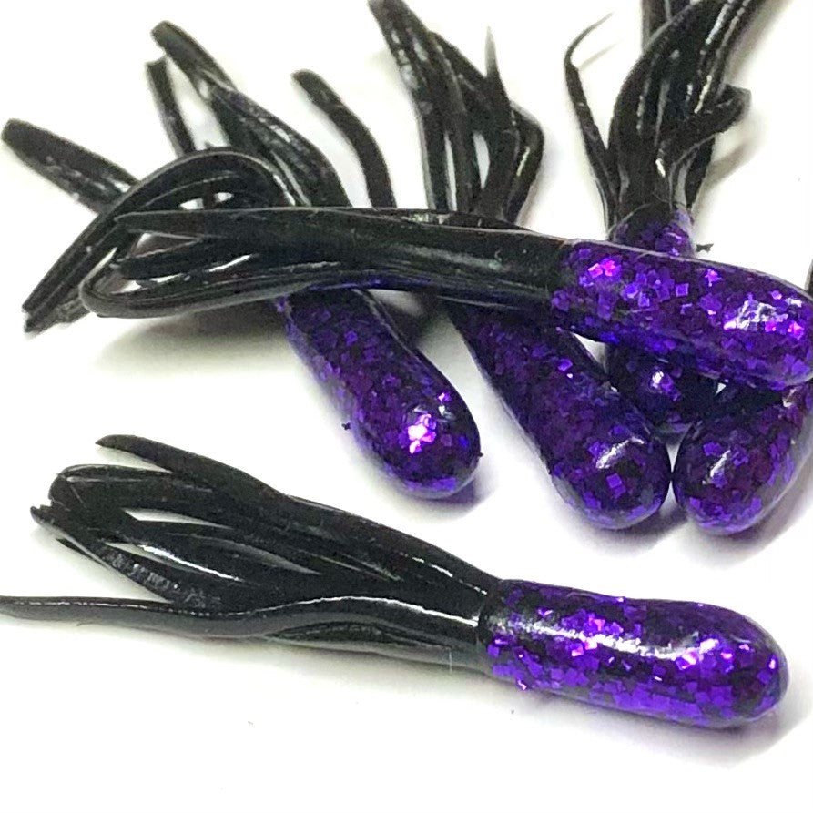 1.5" Glitter-Head™ Crappie Tube 10pk