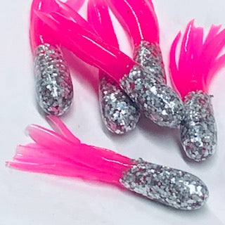 1.5" Glitter-Head™ Crappie Tube 10pk