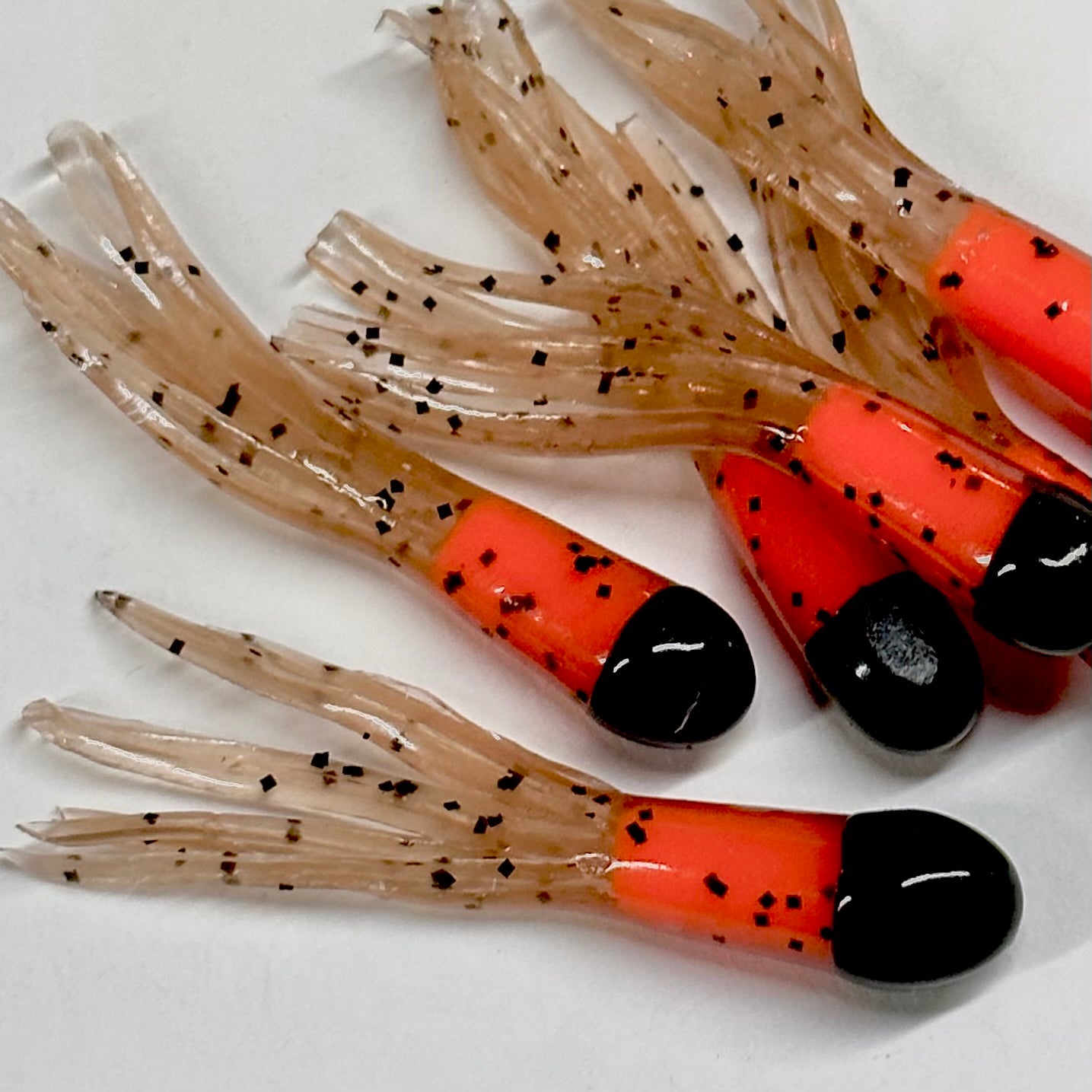 1.5" Tri-Color Crappie Tube 10pk