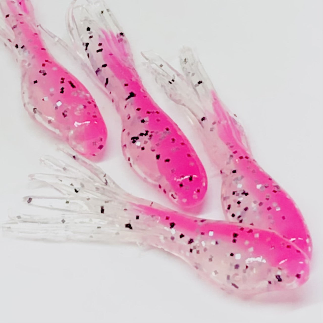 Minnow Crappie Tube 6pk Chartreuse Minnow Pink Belly